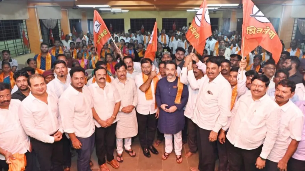 पोईप जि. प मतदारसंघातील शेकडो उबाठा कार्यकर्ते शिवसेनेत