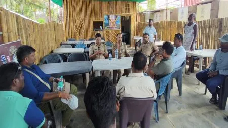 शक्ती चक्रीवादळाच्या पार्श्वभूमीवर मालवण पोलिसांकडून पर्यटन व्यवसायिकांना सूचना