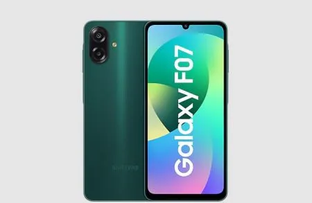 सॅमसंगचा गॅलेक्सी एफ 07 स्मार्टफोन लाँच Samsung Galaxy F07 smartphone launched