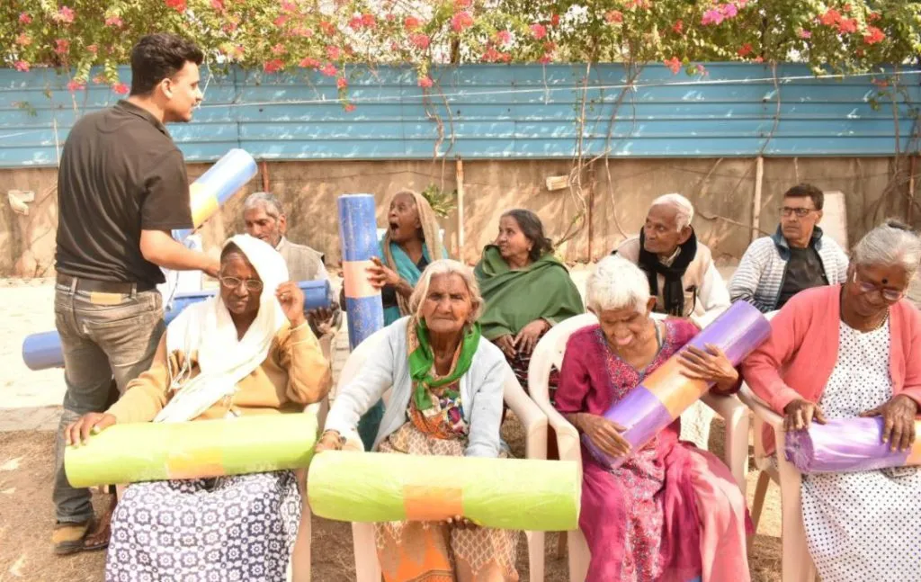 Senior citizens' questions...big challenge