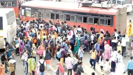 Rapid increase passenger numbers Kolhapur on the Diwali