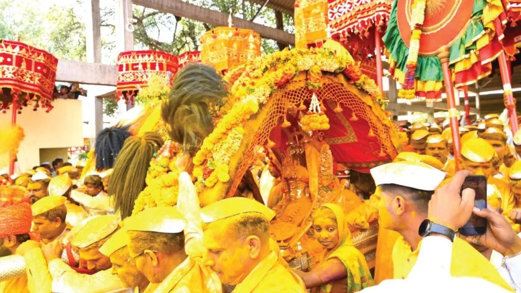 Halsiddhnath Yatra 2025 : हालसिद्धनाथ यात्रेची पालखी सोहळ्याने सांगता..! Halsiddhnath Yatra concludes with enthusiasm