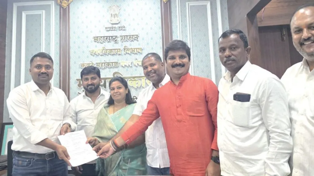 Sheetal Patil only application for the post Mayor Kavathe Mahankal