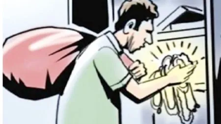 Robbers break into Krishna Housing Society