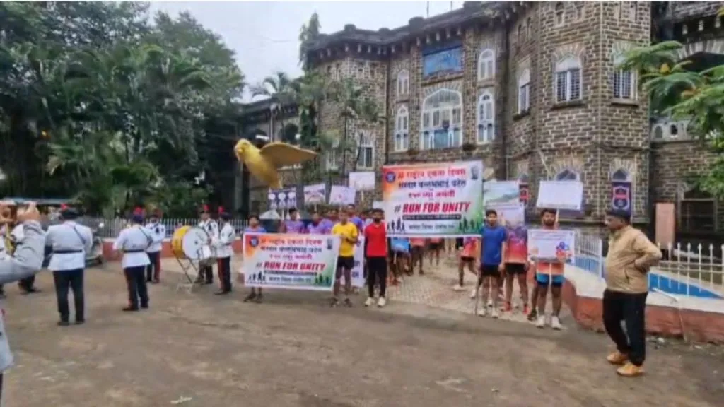 Satara : पोलीस विभागाच्यावतीने सरदार वल्लभभाई पटेल जयंती निमित्त ‘एकता दौड’ Unity important for the good of the country Superintendent of Police