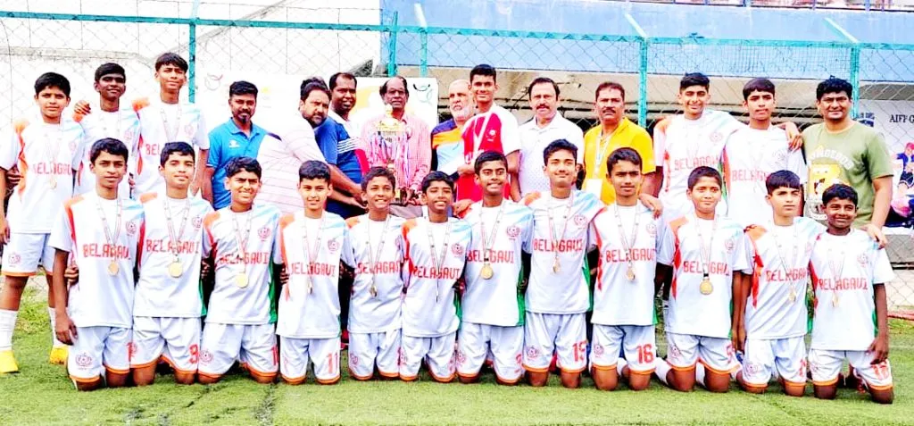 Belgaum district team wins Mini Olympic Cup