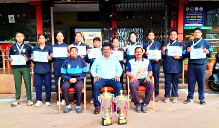 युवजन क्रीडा खात्याच्या खेळाडूंचे यश