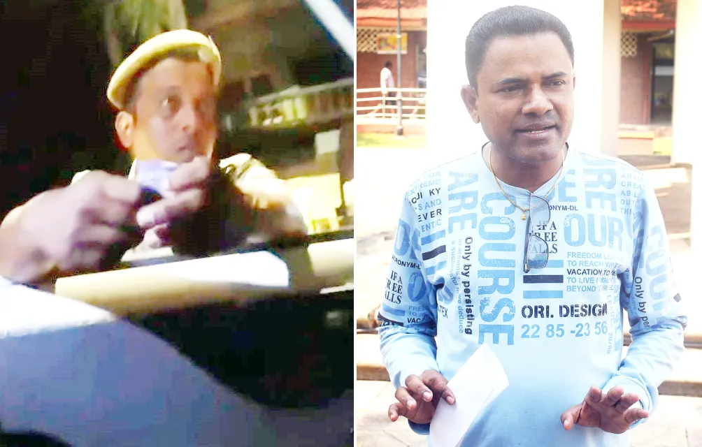 दोडामार्ग चेकनाक्यावर पर्यटकांची लूट Tourists robbed at Dodamarg checkpoint