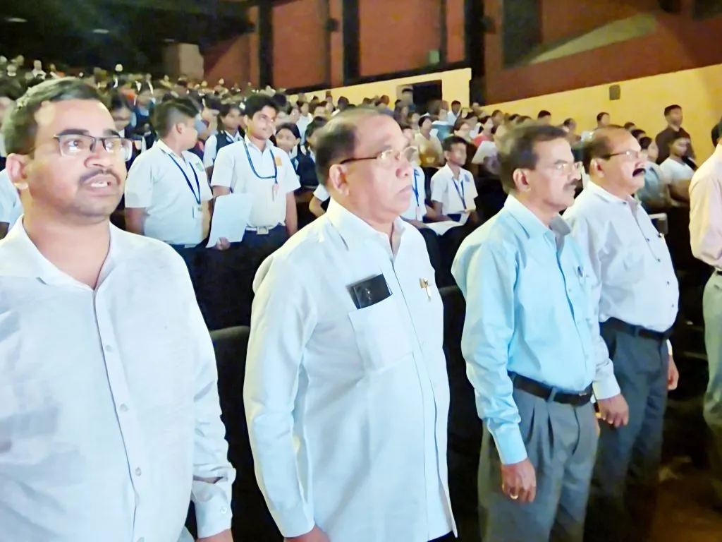 'Vande Mataram' shout of Bharatmate in Fondya