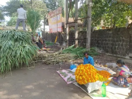 तुळशी विवाहानिमित्त खरेदीला जोर Shopping boost for Tulsi wedding