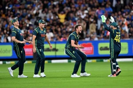 Kangaroos' resounding victory over Team India