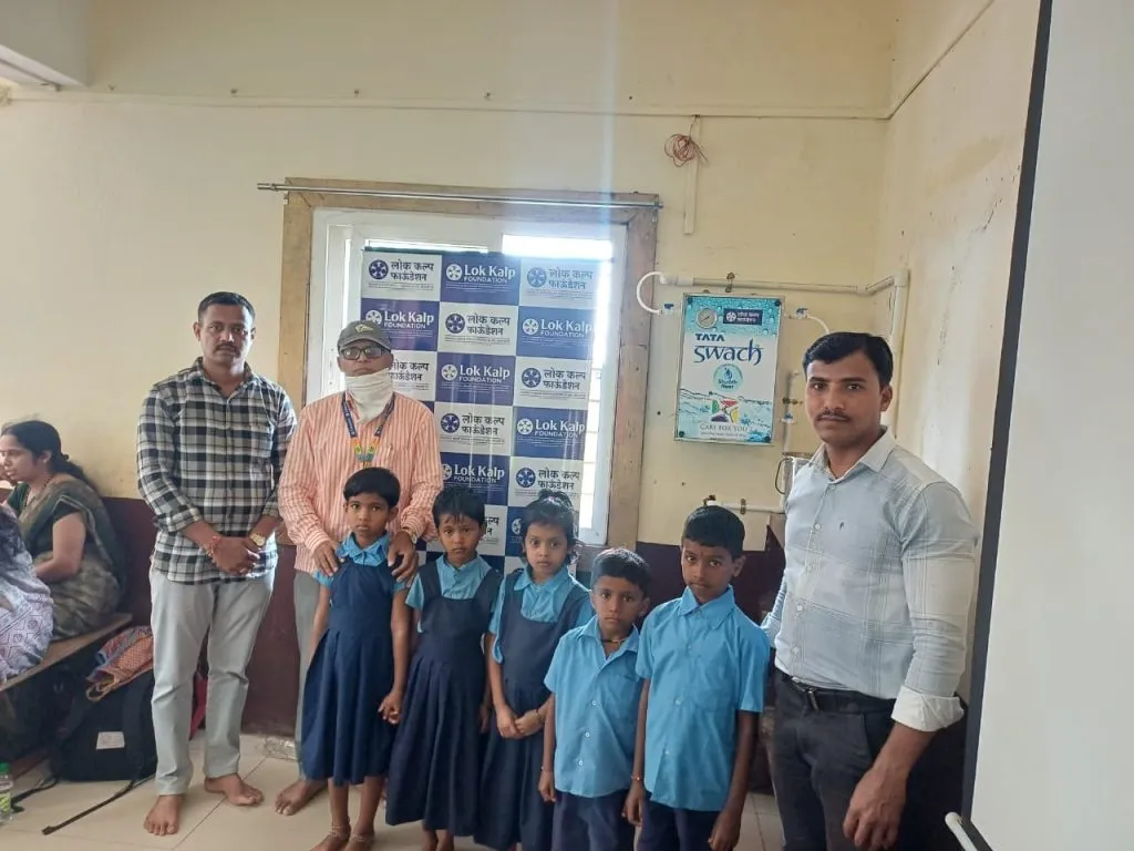 Lokkalp Foundation provides free water filters to Abanali Primary School