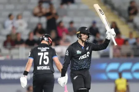New Zealand beat Windies by 3 runs, Mark Chapman named 'Man of the Match'
