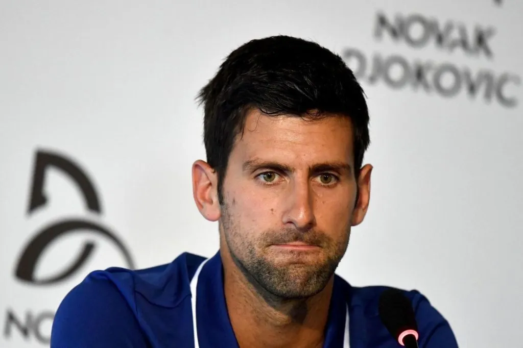 Djokovic withdraws from major tournament
