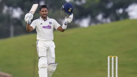 Jurel's unbeaten century in India A's innings