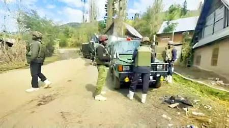 जम्मूत दहशतवादी नेटवर्क नष्ट करण्यासाठी छापासत्र Raids launched to dismantle terrorist network in Jammu