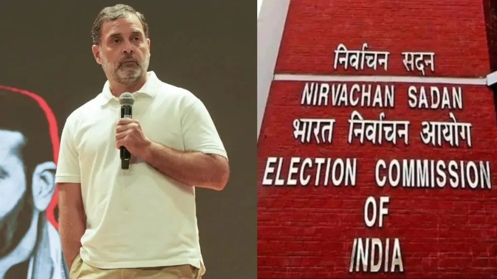 Rahul Gandhi again alleges 'vote rigging'