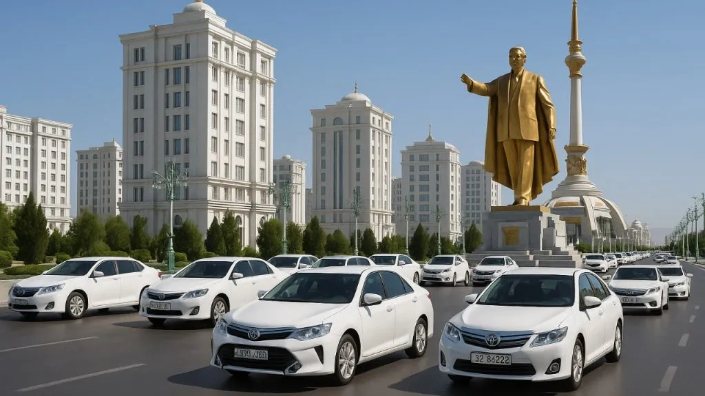 केवळ पांढऱ्या गाड्याच Only white cars