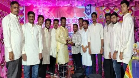 जिल्हास्तरीय निमंत्रित भजन स्पर्धेत रामकृष्ण हरि सेवा संघ पाट प्रथम