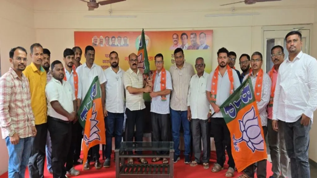 माजी उपसरपंच प्रशांत सुकी यांचा भाजपात प्रवेश