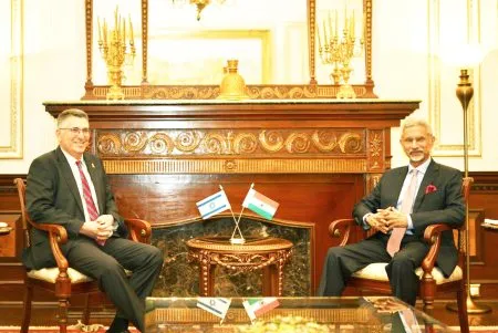 Jaishankar holds talks with Israeli ministers