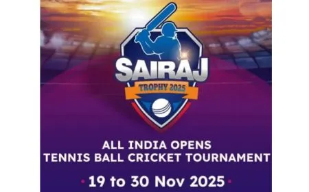 Tennis ball cricket tournament by Sairaj