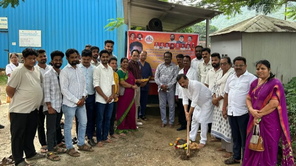 सावंतवाडी उपजिल्हा रुग्णालयातील विंधन विहीर कामाचा शुभारंभ