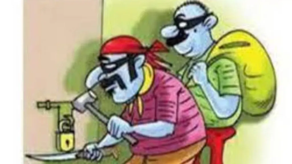 Satara crime : साताऱ्यात घरफोडी ; दहा तोळे सोन्याचे दागिने चोरीस Bold burglary at night in Satara MIDC area