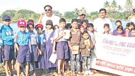 Sangli : सांगलीत विद्यार्थ्यांनी लुटला पक्षी निरीक्षणाचा आनंद ! Unique bird watching school for students in Palus taluka