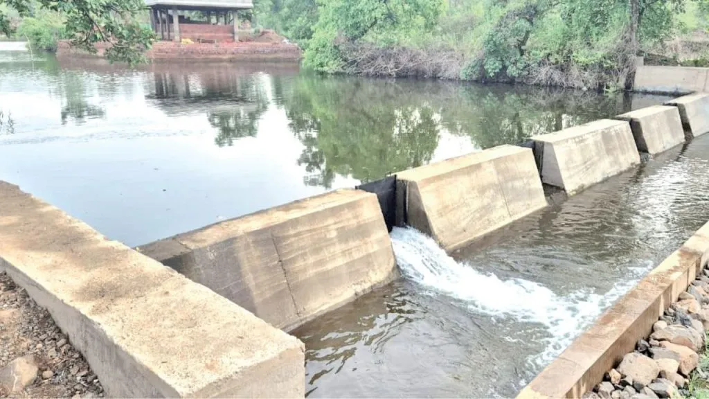 original river was created to store water throughout the year.
