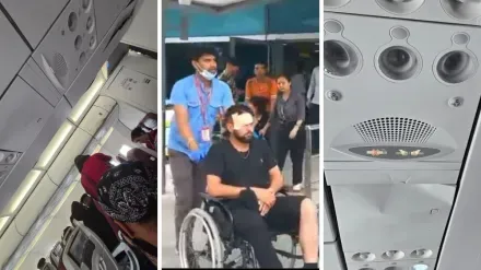 एअर इंडियाच्या विमानाला तांत्रिक बिघाड, 300 फूट खाली उतरल्याने 14 जण जखमी