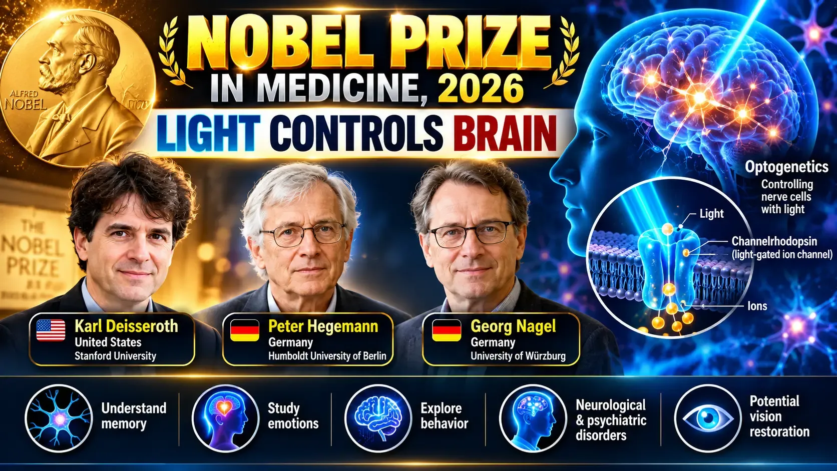 Global: Nobel Prize in Medicine honors groundbreaking optogenetics research
